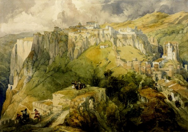 Ronda, Spain by David Roberts